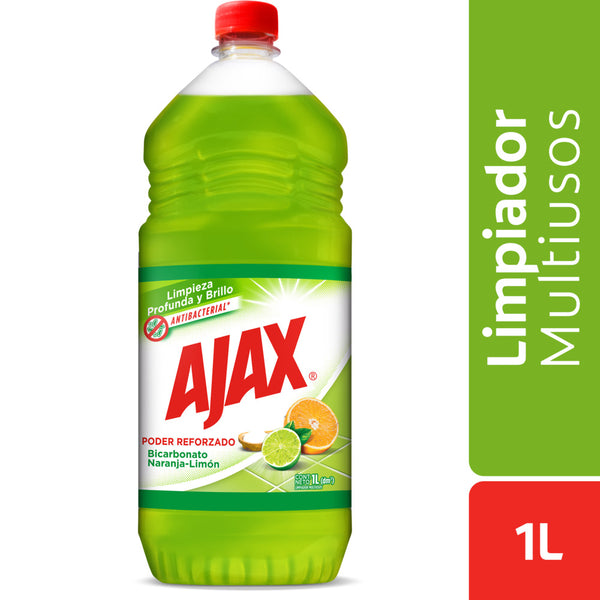 LIMPIADOR AJAX 1000M BICARBONATO NARANJA